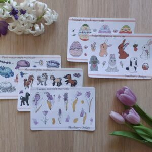 Tavaszi matricaív csomag (5db-os)